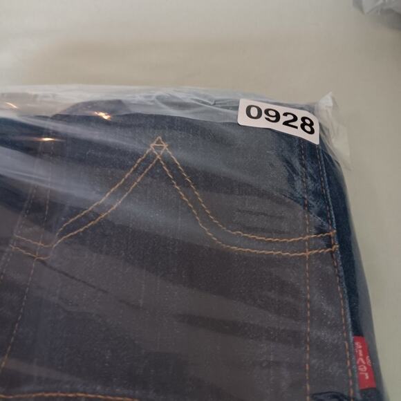 Levis 550 Vintage Jeans Womens 14M 33X31 Blue Relaxed Tapered High Western Y2K - Picture 15 of 15